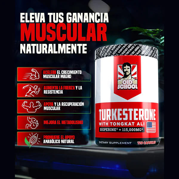 Turkesterona | Despierta tu Potencia Masculina