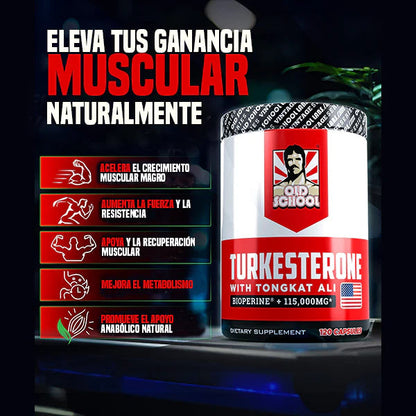 Turkesterona | Despierta tu Potencia Masculina